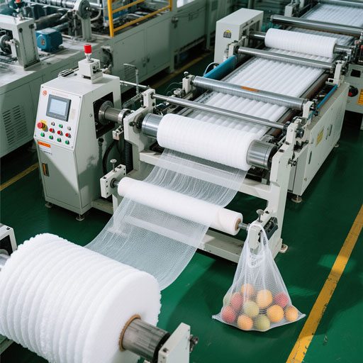 Net Bag / Fruit Net / PE Foam Net Extrusion Production Line