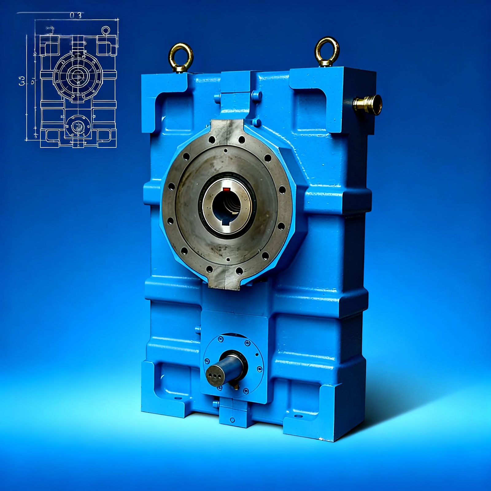 SG Series Vertical Hardened Gear Reducer